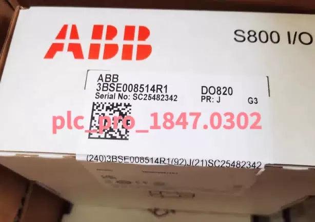 3BSE008514R1 1PCS ABB 3BSE008514R1 DO820 Fast shipment #k [1]