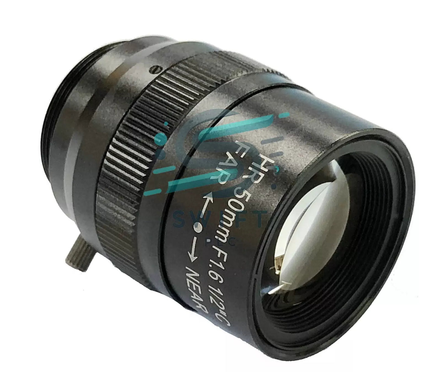 3MP 50mm C-mount 1/2" HD Manual Iris Industrial Camera Night Vision Lens [4]