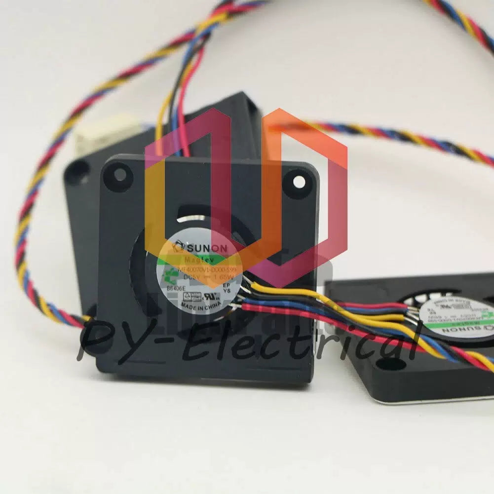 3PCS SUNON MF40070V1-D000-S99 4-wire 5V 1.65W Cooling Fan [3]