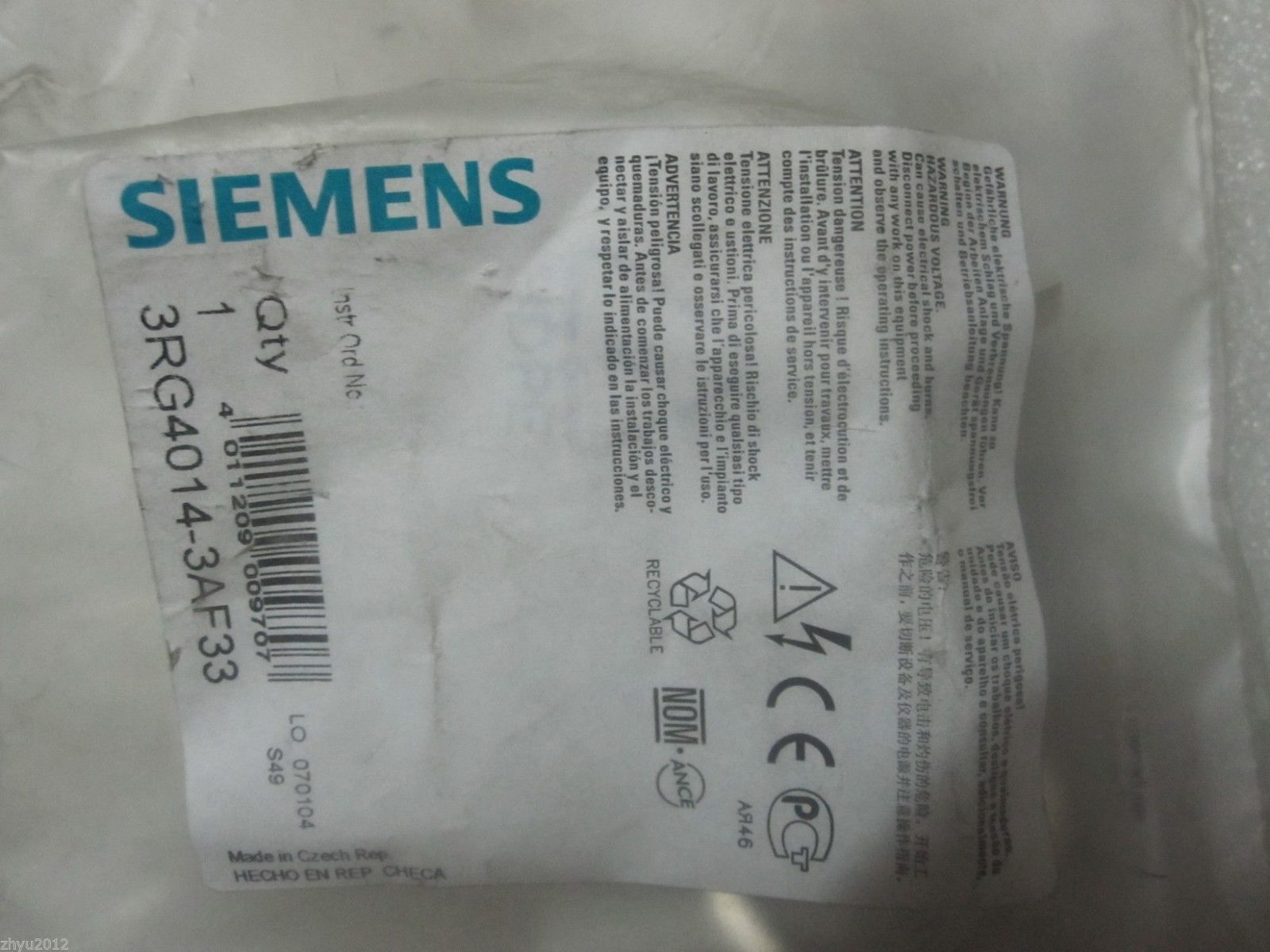3RG4014-3AF33 - SIEMENS
