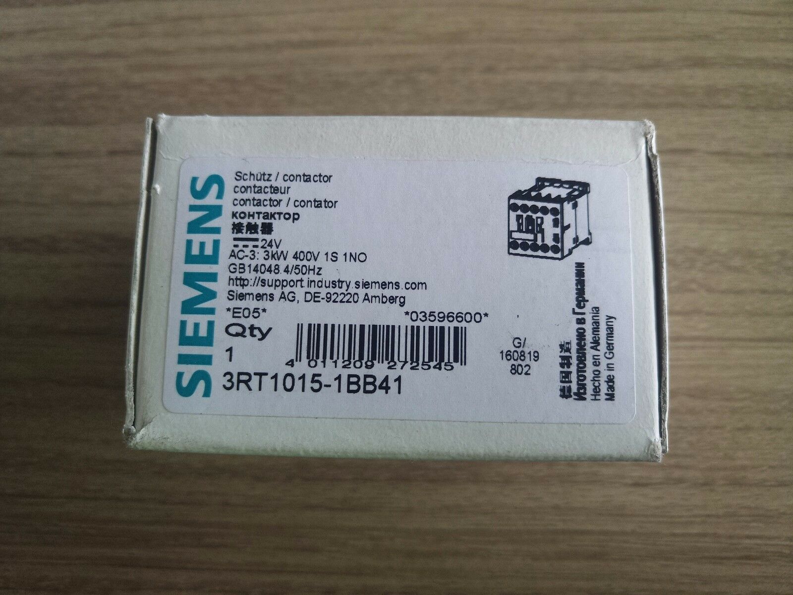 3RT1 015-1BB41 - SIEMENS