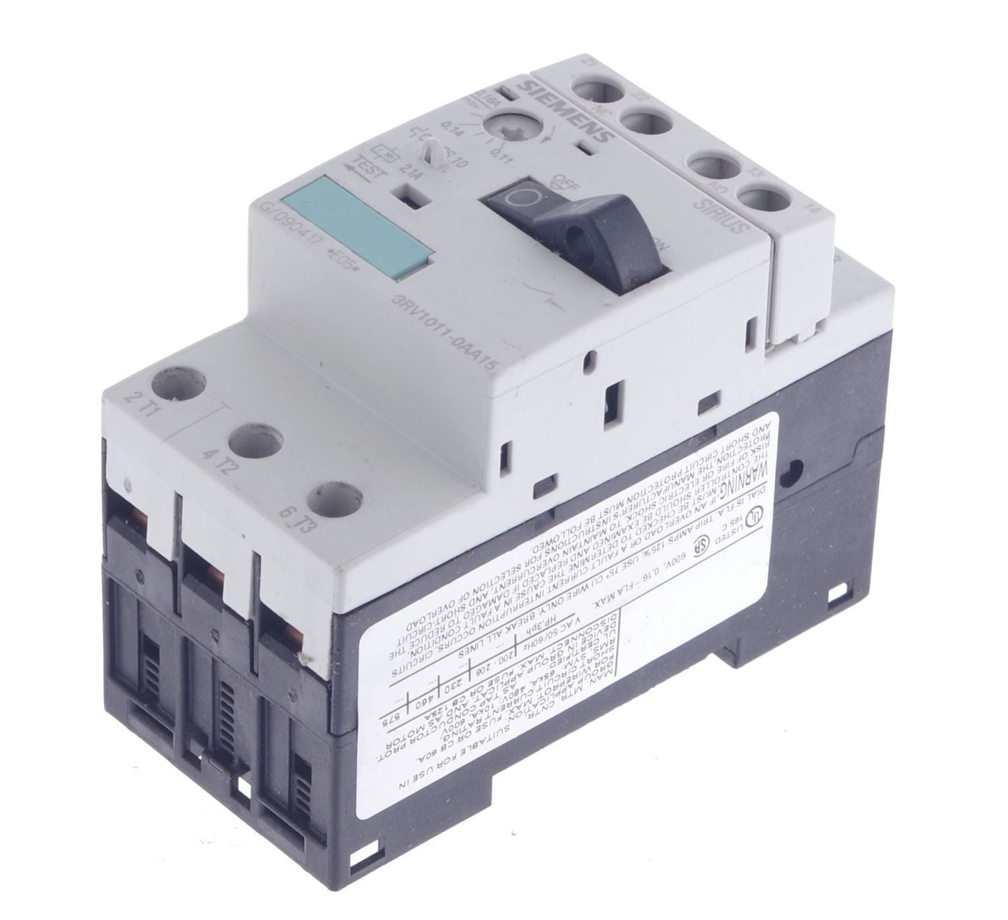 3RV1011-0AA15 - SIEMENS