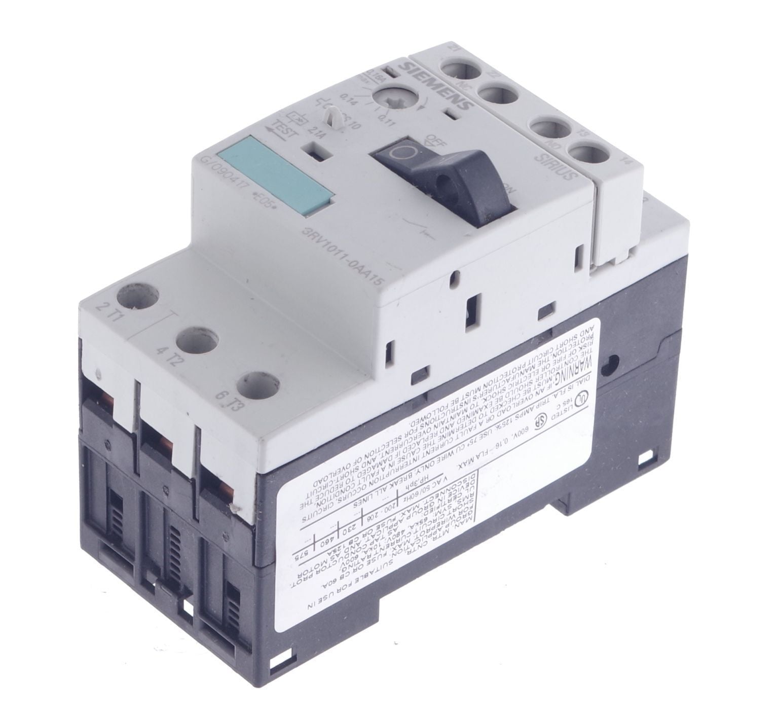 3RV1011-0AA15 - SIEMENS