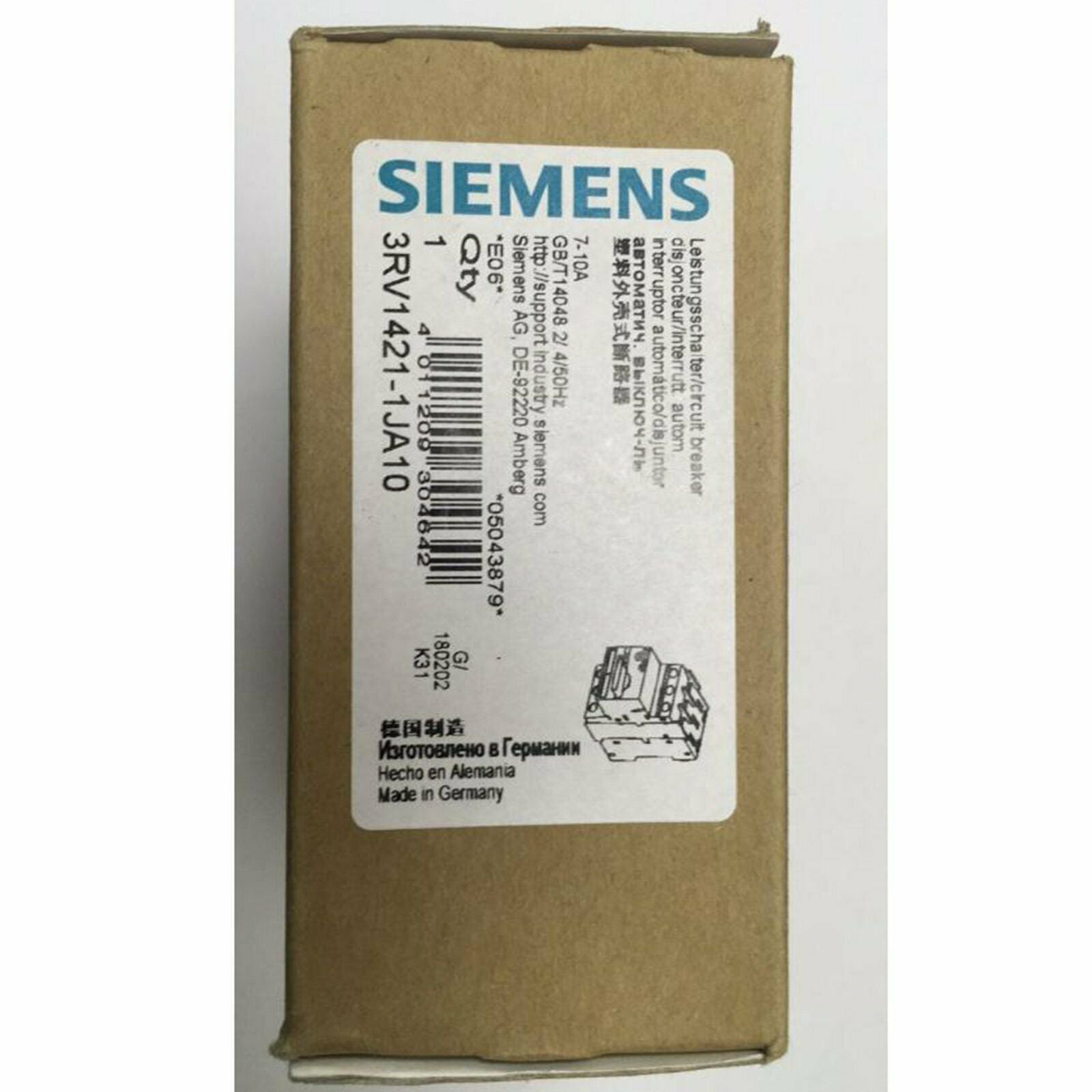 3RV1421-1JA10 - SIEMENS