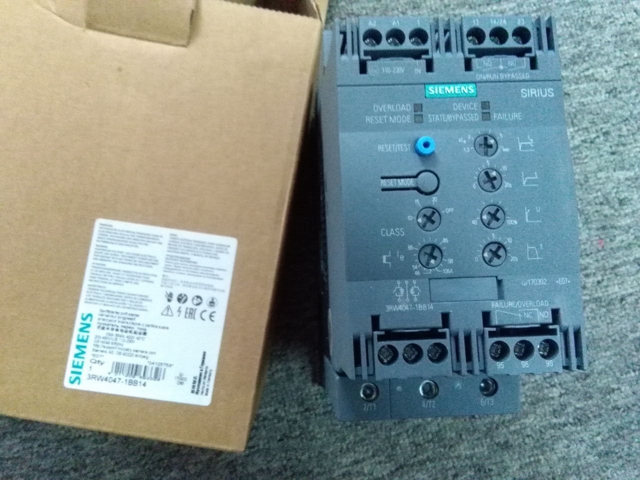 3RW4047-1BB14 - SIEMENS