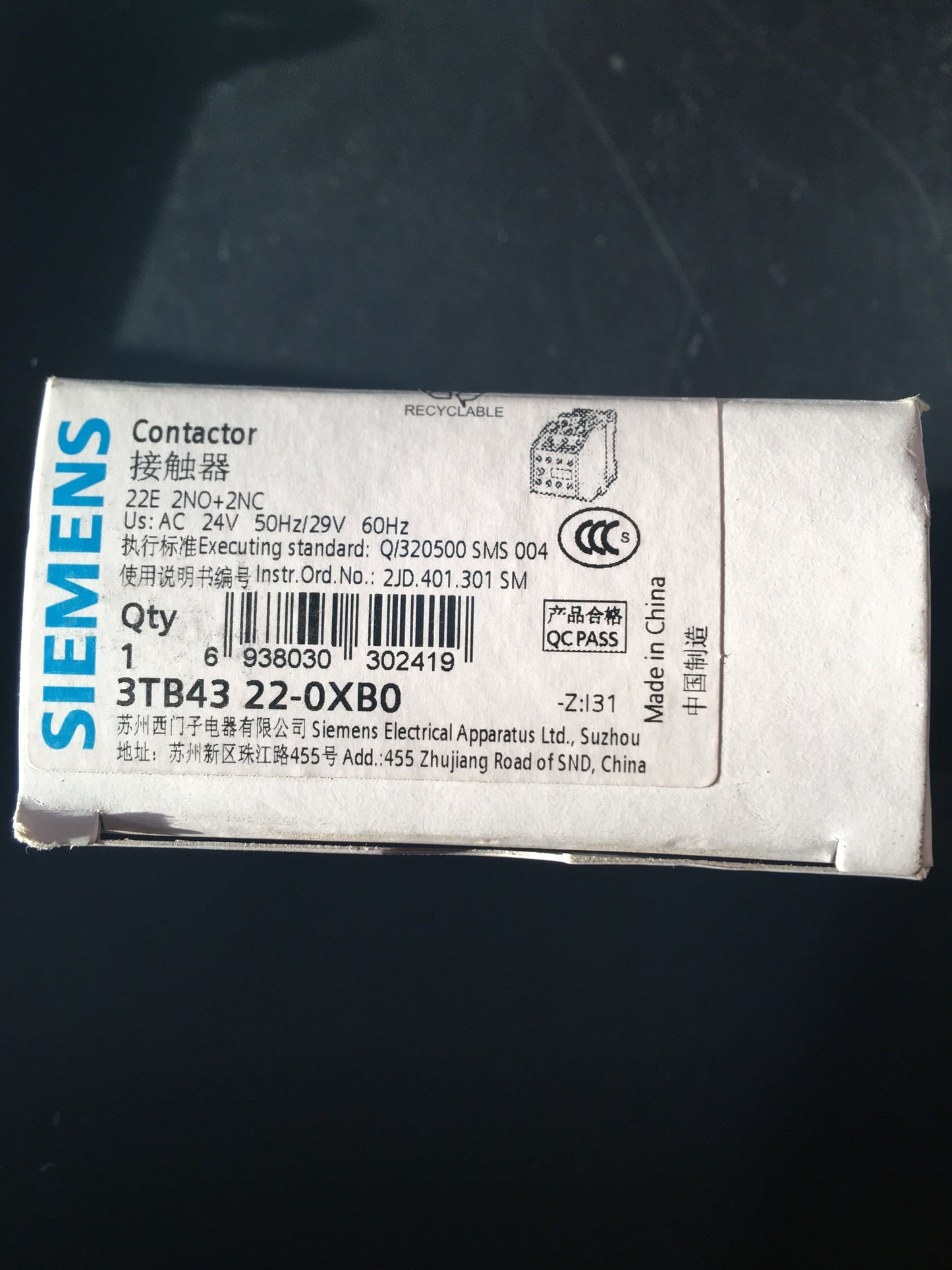 3TB4322-0XB0 - SIEMENS