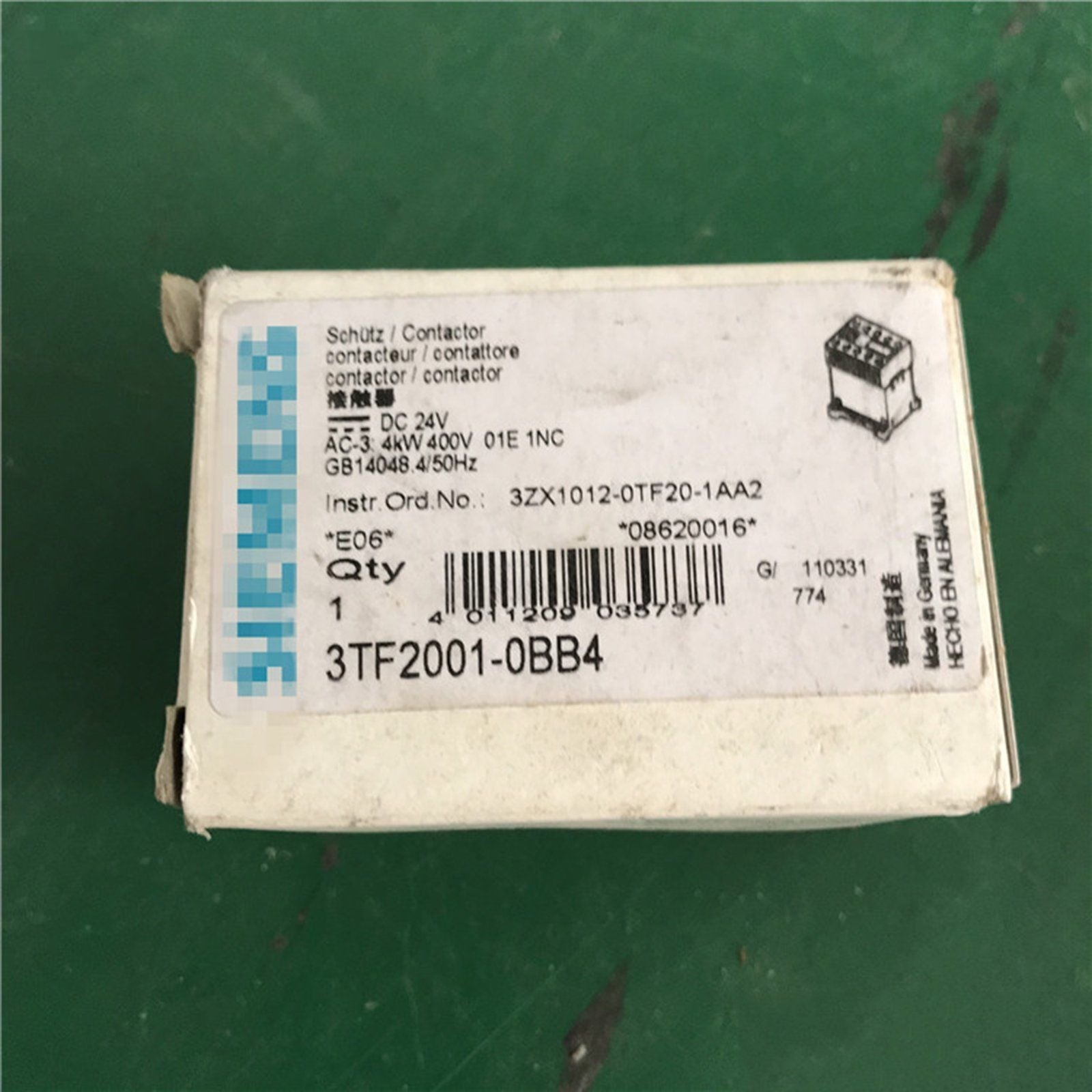 3TF2001-0BB4 - SIEMENS