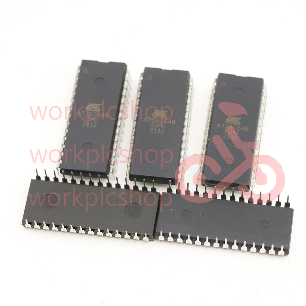 10PCS IC AT28C64 AT28C64B AT28C64B-15PU DIP-28 ATMEL #US