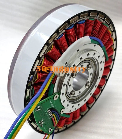 400W Hollow Shaft Permanent Magnet Brushless DC Motor Disc Generator - KOEED [3]