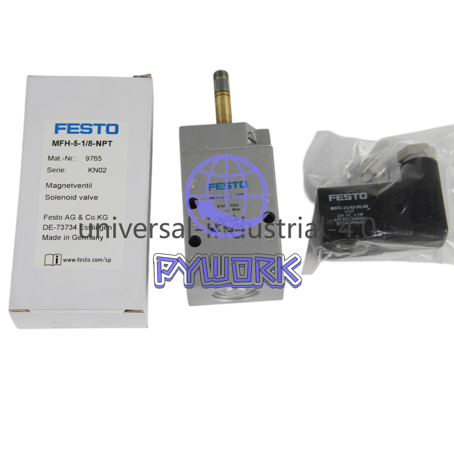 FESTO MFH-5-1/8-NPT Solenoid Valve