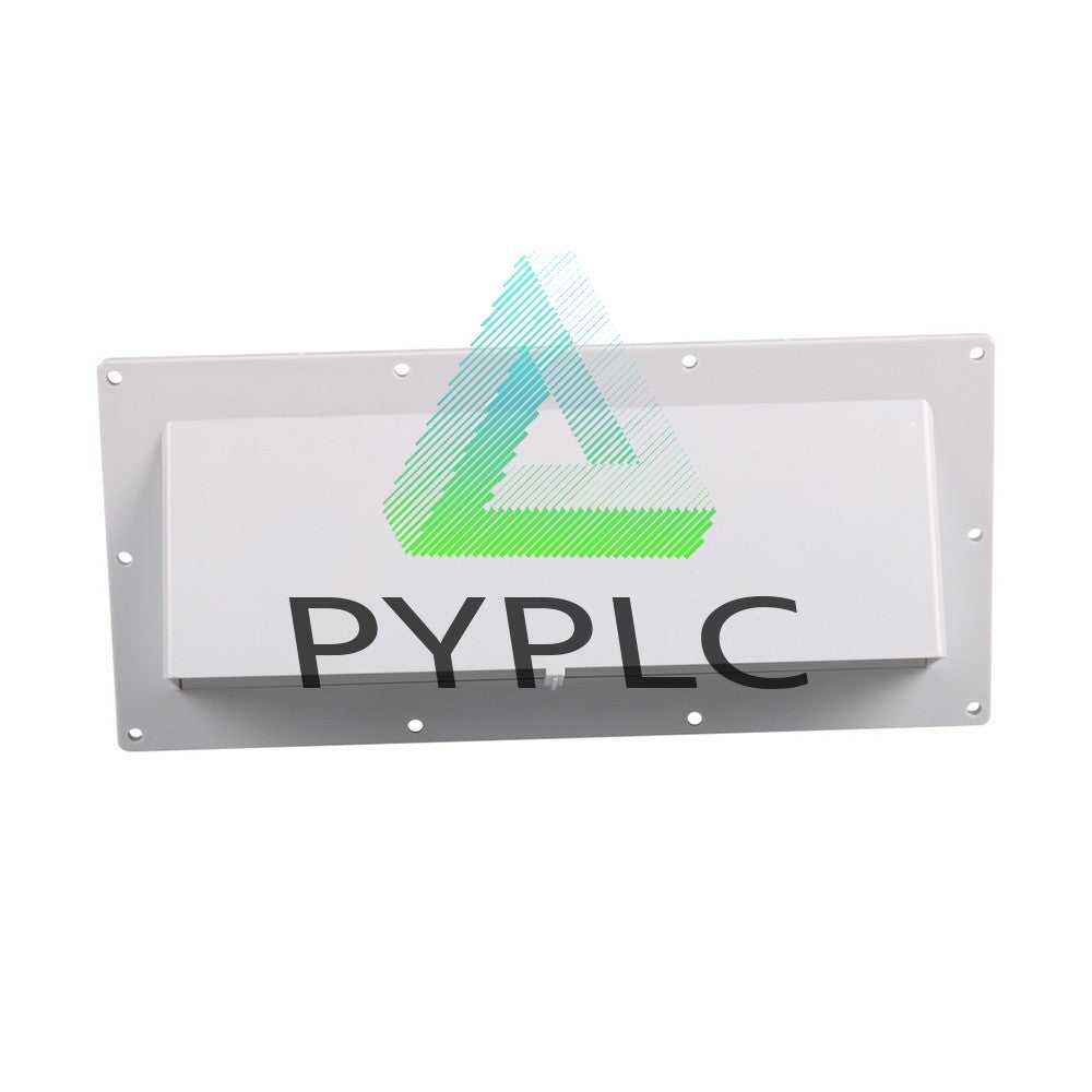 White RV Range Hood Vent with Damper Exterior Sidewall