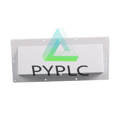 White RV Range Hood Vent with Damper Exterior Sidewall