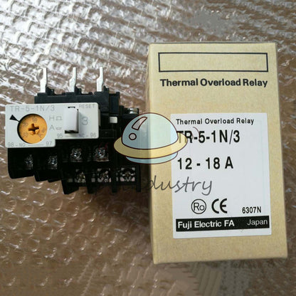 Fuji TR-5-1N/3 12-18A Thermal Overload Relay 1PC TR51N/3