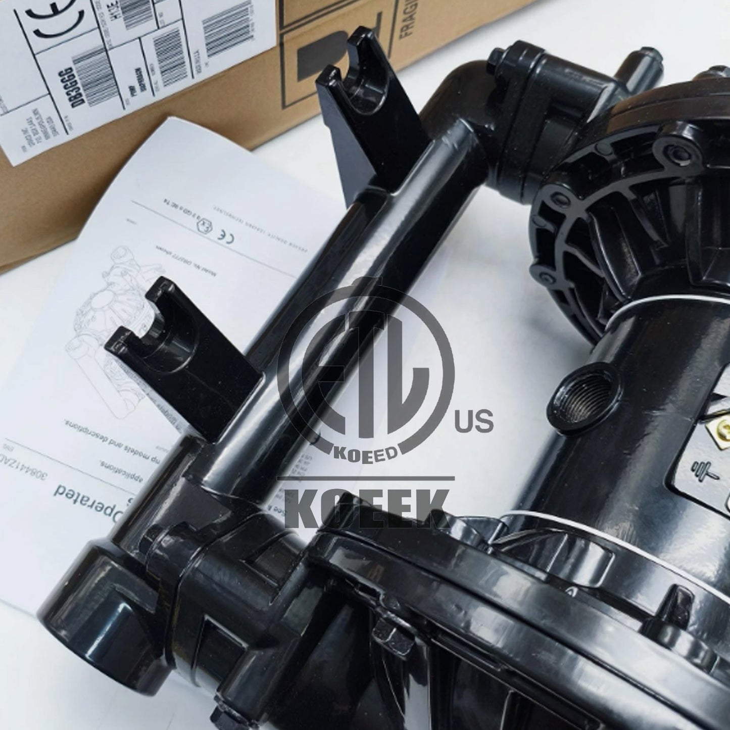 Dbl Diaphragm Pump for Graco DB3GGG Husky 1590 #ko