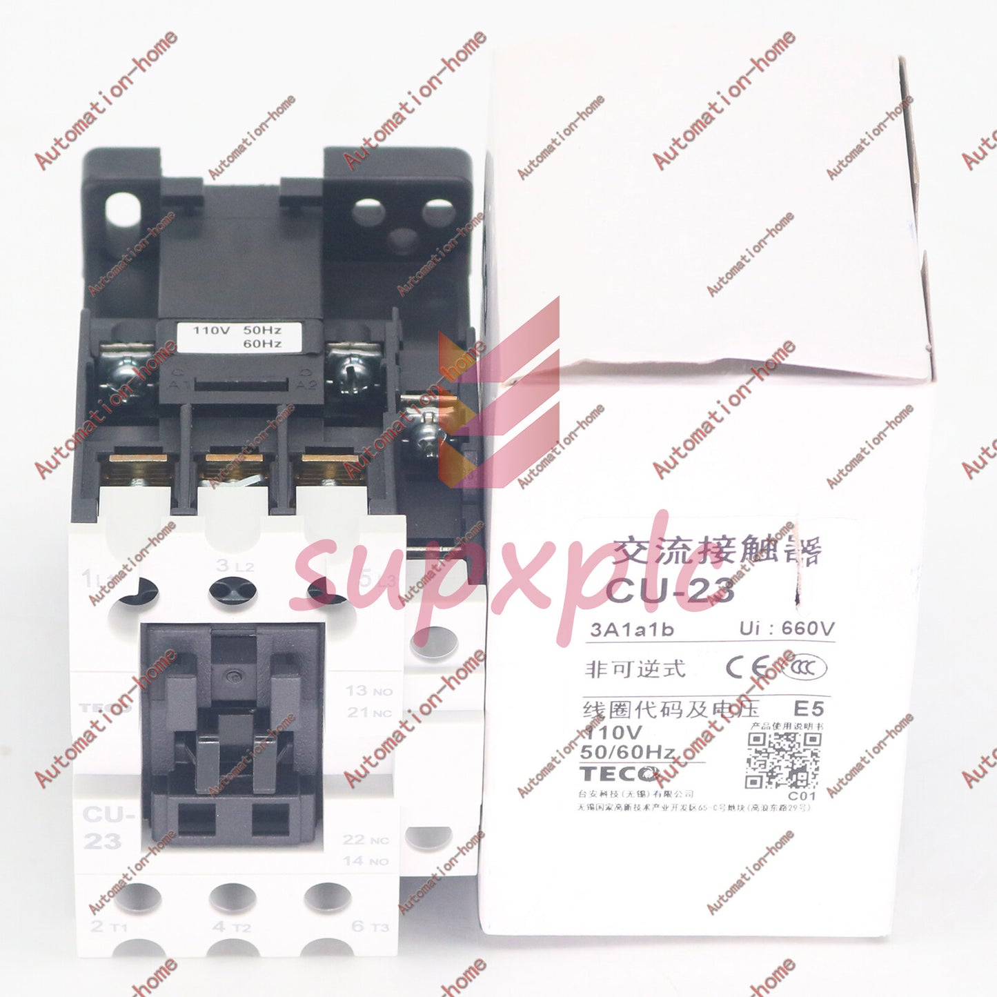 1PC TECO CU-23 AC110V AC Contactor #F