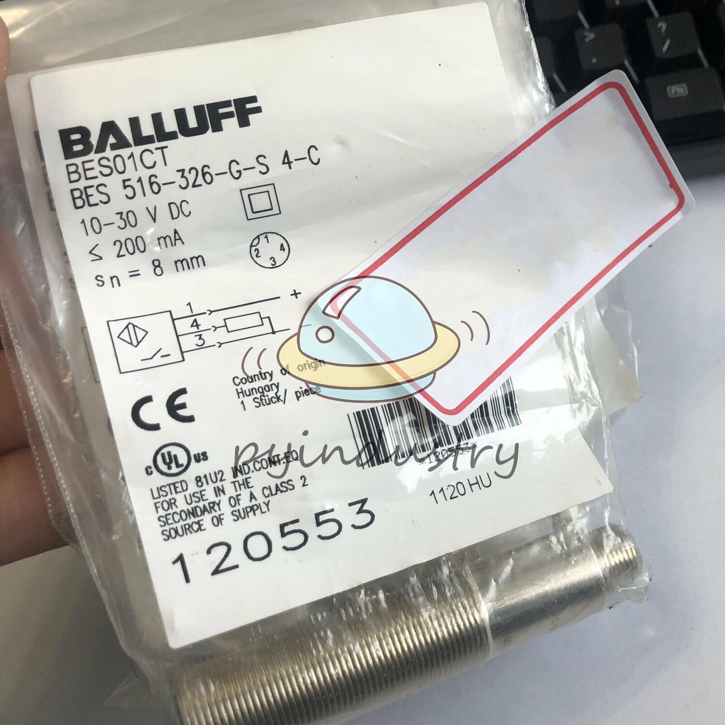 BALLUFF BES 516-326-G-S4-C Proximity Switch One