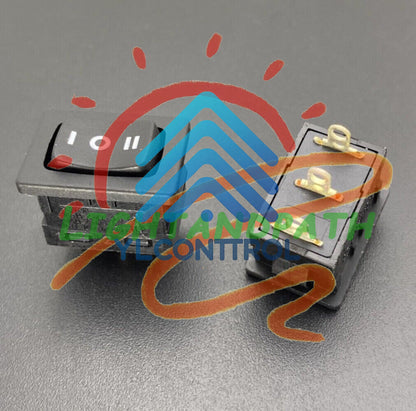 2PCS For DEFOND CRT-1215-Y 15A 125VAC Rocker Power Switch Push switch