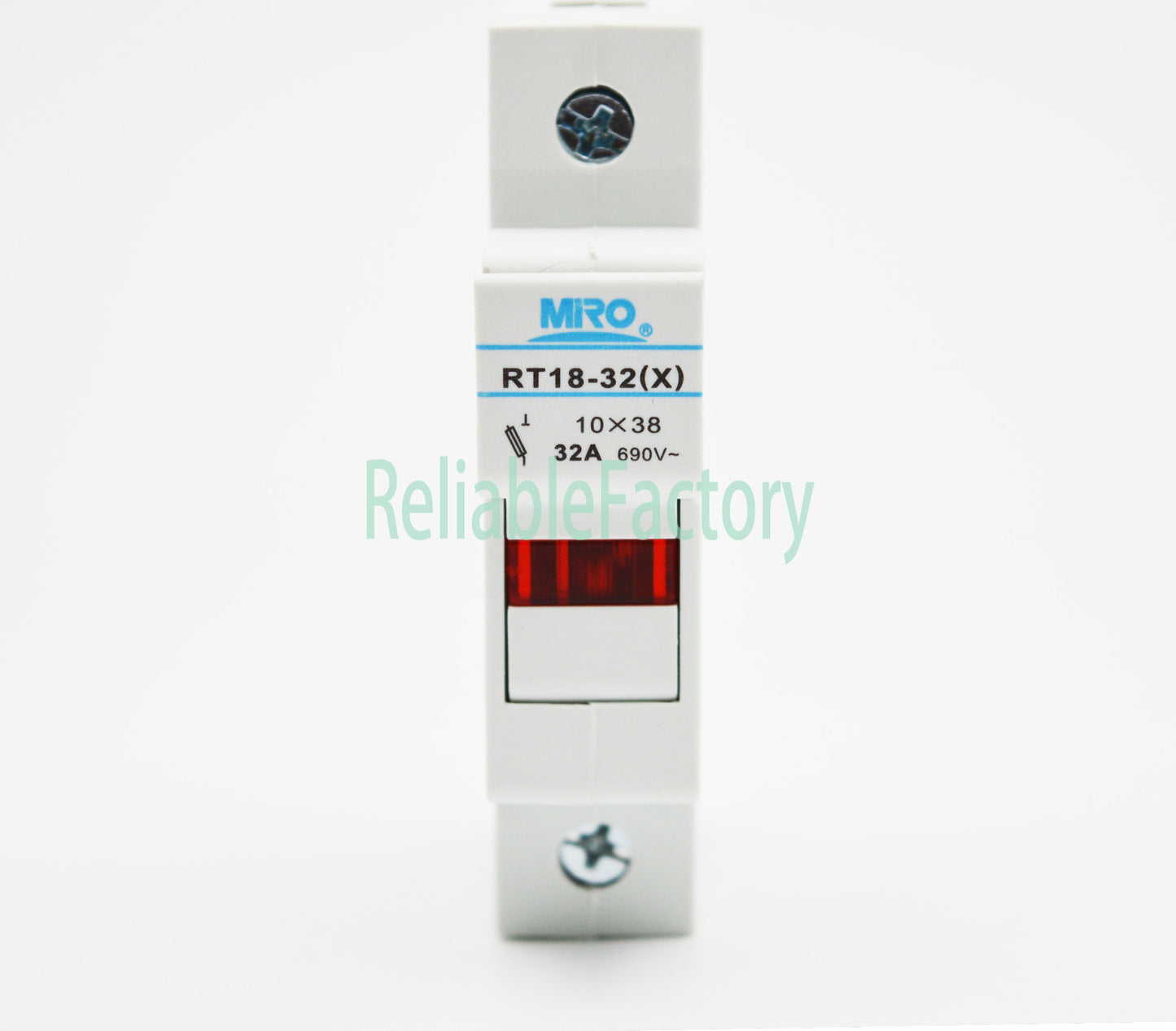Miro RT18-32(X) Cylindrical Fuse Holders 10*38 32Amp 690VAC 1 Pole