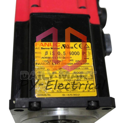 FANUC AC SERVO MOTOR A06B-0115-B203