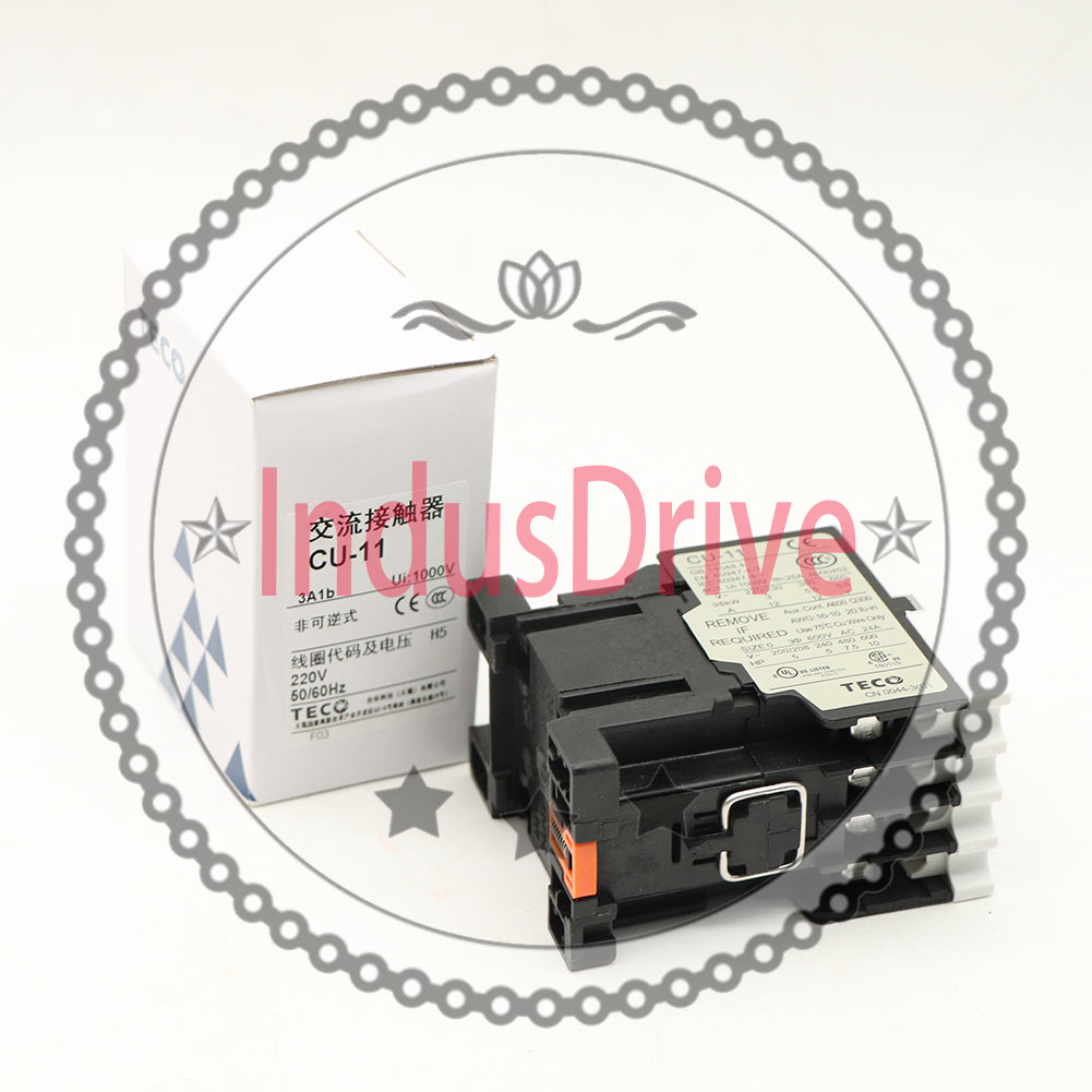1PCS CU-11 3A1B Teco AC Contactor 220Vac