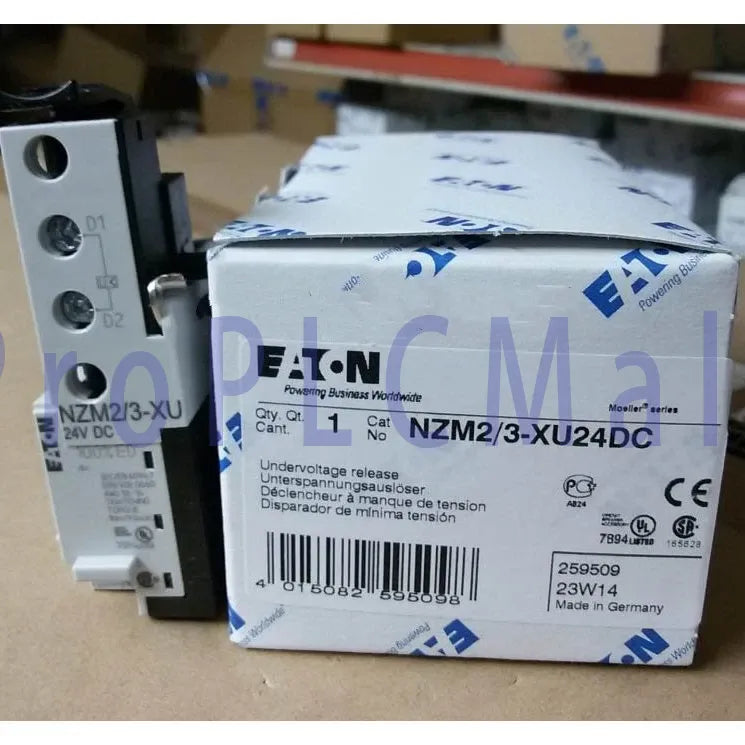 Eaton MOELLER NZM2/3-XU24DC 1PC NZM2/3XU24DC Undervoltage Release In Box #F