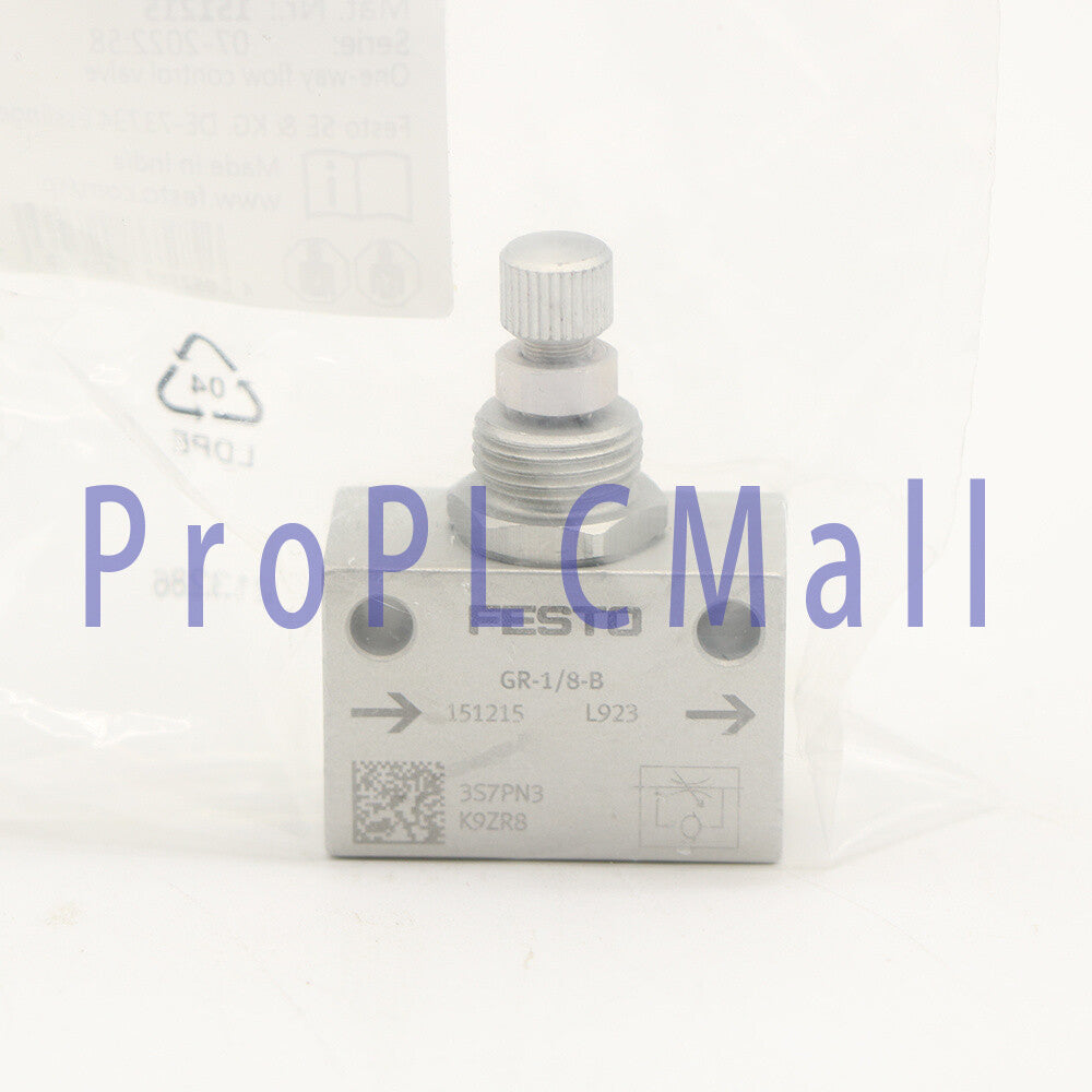 1PC GR-1/8-B 151215 one-way throttle GR-1 8-B 151215 Free ship