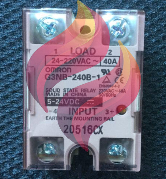 1PCS G3NB-240B-1 G3NB240B1 DC24V Omron 40A solid state relay radiator