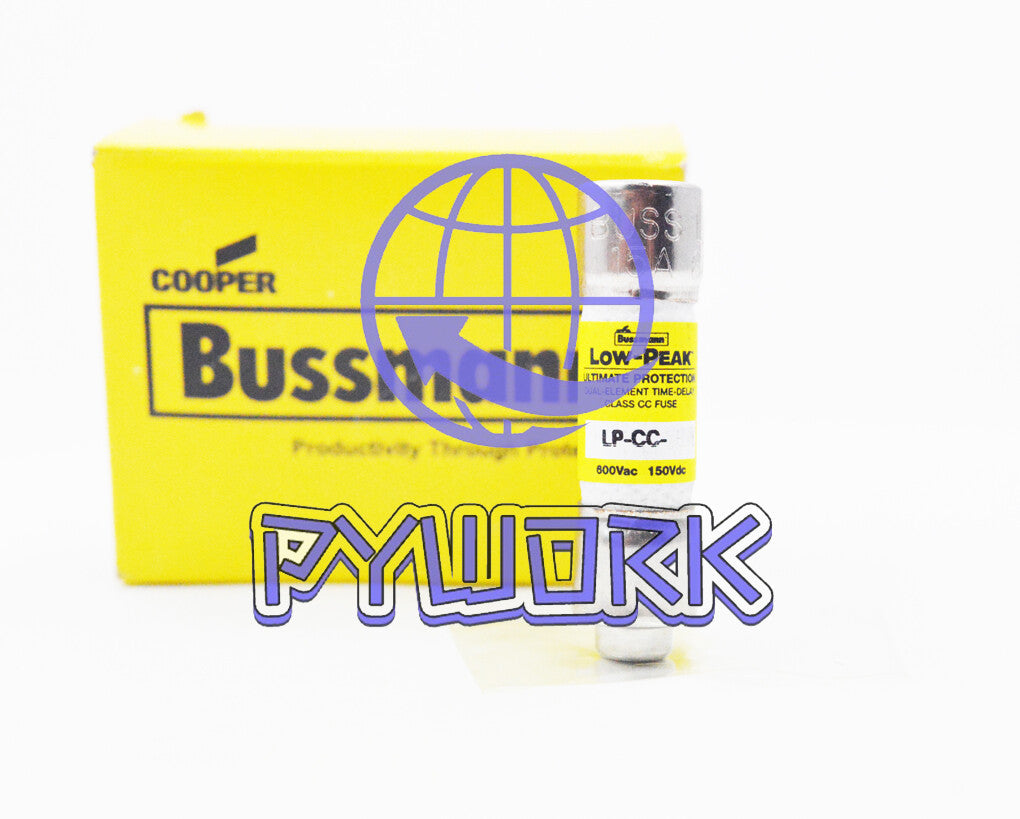 10Pcs Bussmann LP-CC-6 ( LP-CC-6) 6 Amp 600Vac Time Delay Fuses LPCC 6