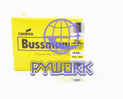 10Pcs Bussmann LP-CC-6 ( LP-CC-6) 6 Amp 600Vac Time Delay Fuses LPCC 6