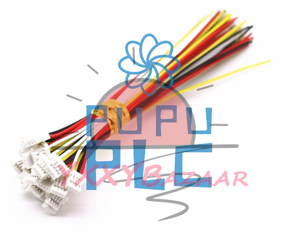 5sets Micro JST SH 1.25mm 4Pin Female Connector with Wire and Male Connector