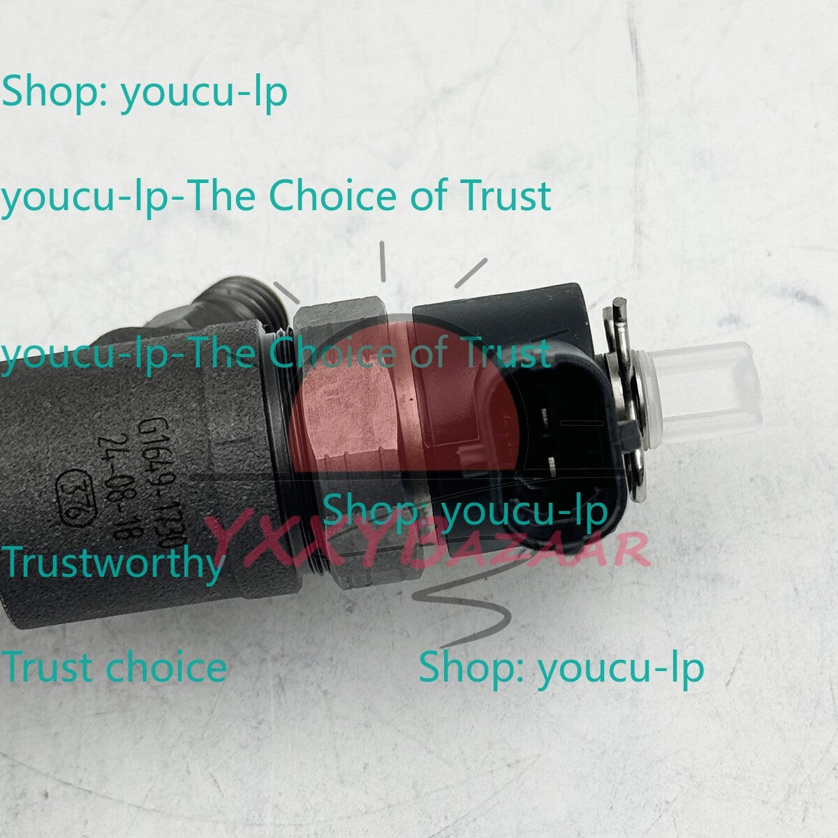 0445110777 Fuel Injector For Kubota V2403 D1803 Engine KX040-4 1J801-53052*