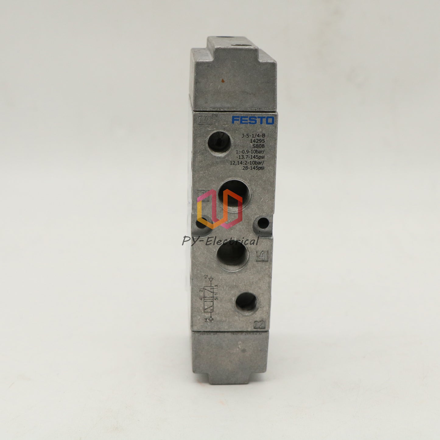 1PC FESTO J-5-1/4-B 14295 Solenoid Valve