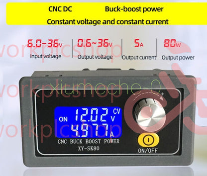 Adjustable Regulated Power Supply DC Buck Boost Converter 5A Power Module