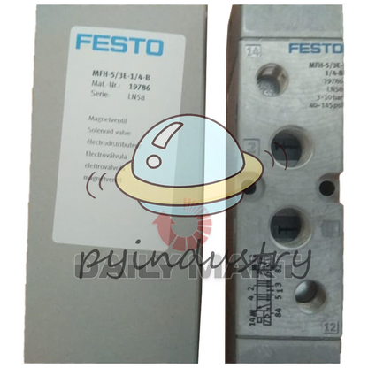 FESTO MFH-5/3E-1/4-B 19786 Solenoid Valve