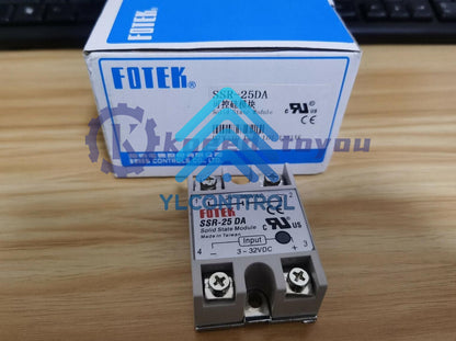 1Psc Fotek SSR-25DA SSR25DA Solid State Relay 25A