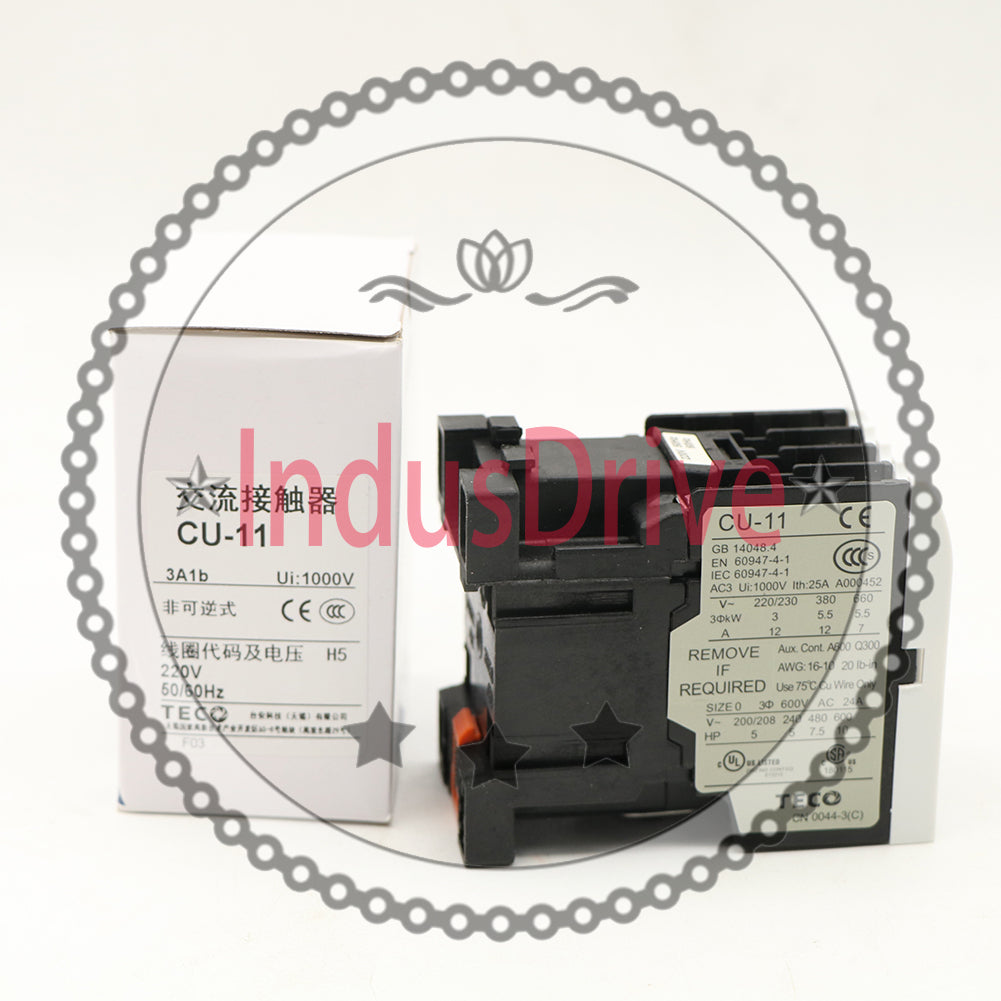 1PCS CU-11 3A1B Teco AC Contactor 220Vac