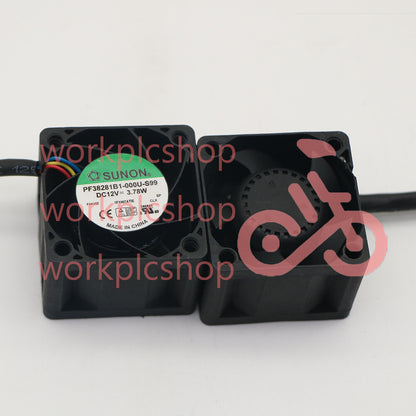 1PCS SUNON PF38281B1-000U-S99 DC 12V 3.78W 3828 3.8CM PWM cooling fan #US