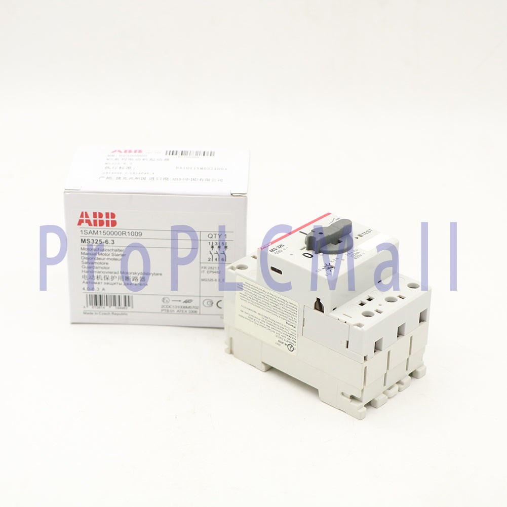 1PCS Protective Circuit Breaker ABB MS325-6.3 1SAM150000R1009