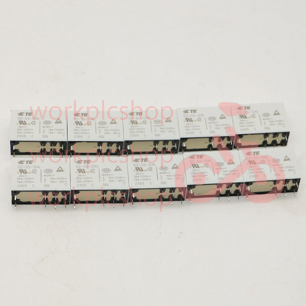 10PCS OZ-SS-124L 24VDC Power Relay 8Pins #US