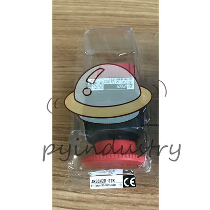 Fuji AR30V2R-02R Emergency Stop Button Switch AR30V2R02R 1PC