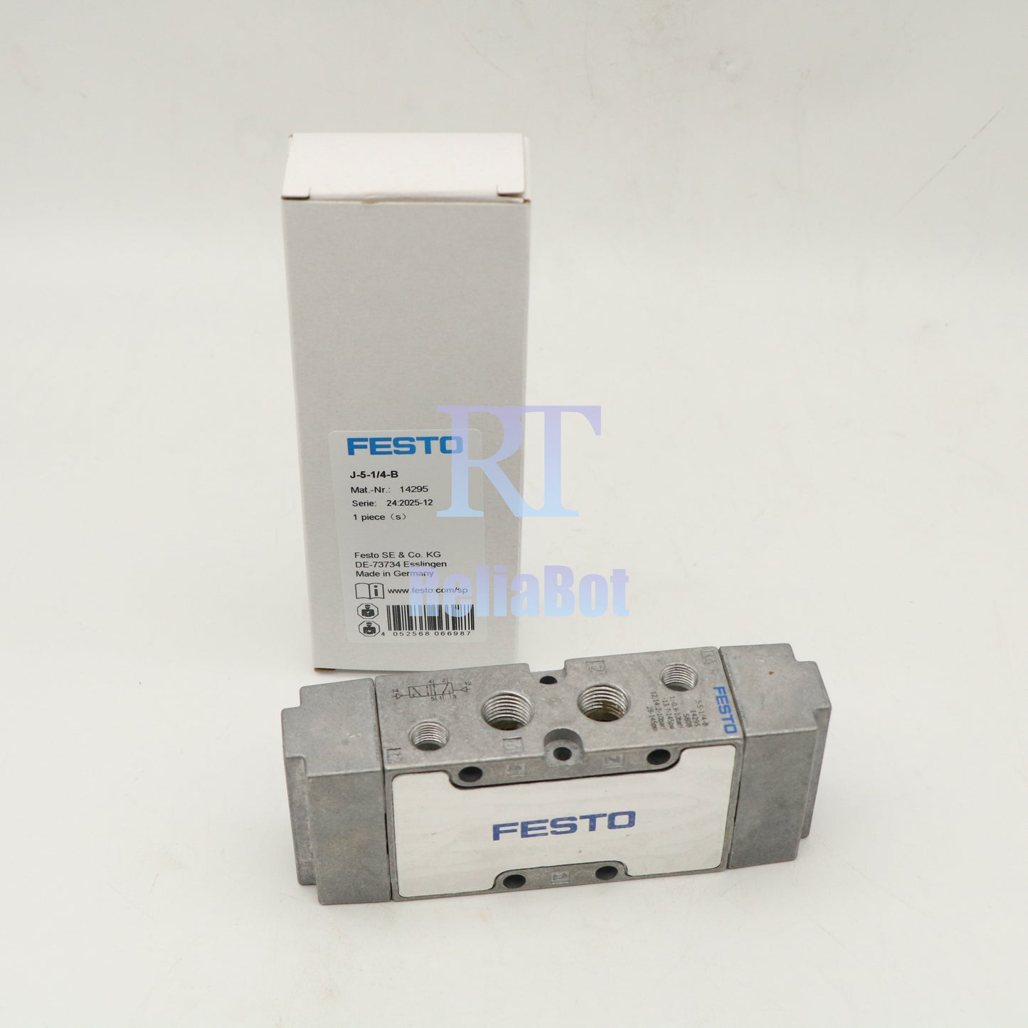 1PC FESTO J-5-1/4-B 14295 Solenoid Valve