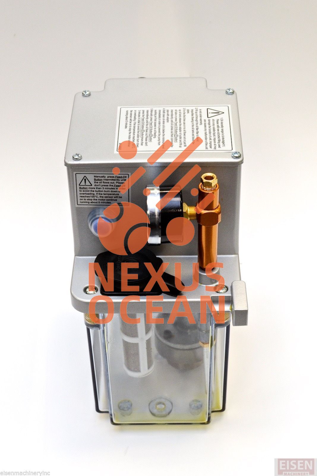 CEN03 Pressure Relief Electric Lubricator CEN03 2 Liter, 220VAC Lubrication Unit