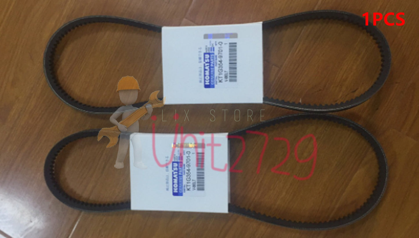1X Excavator fan belt/engine belt KT1G354-9701-0 PC56-7 #un