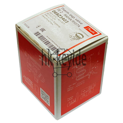 Danfoss 068Z3403 1/4 - 5.5TR Expansion Valve Body, TE 2, R404,R507A, 3/8x1/2 in,