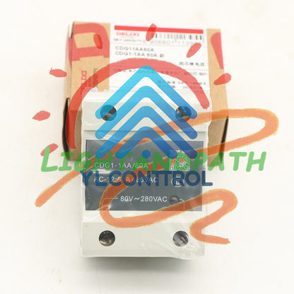 5PCS Delixi CDG1-1AA CDG11AA/60A Series Solid State Relay CDG1-1AA 60A ~s