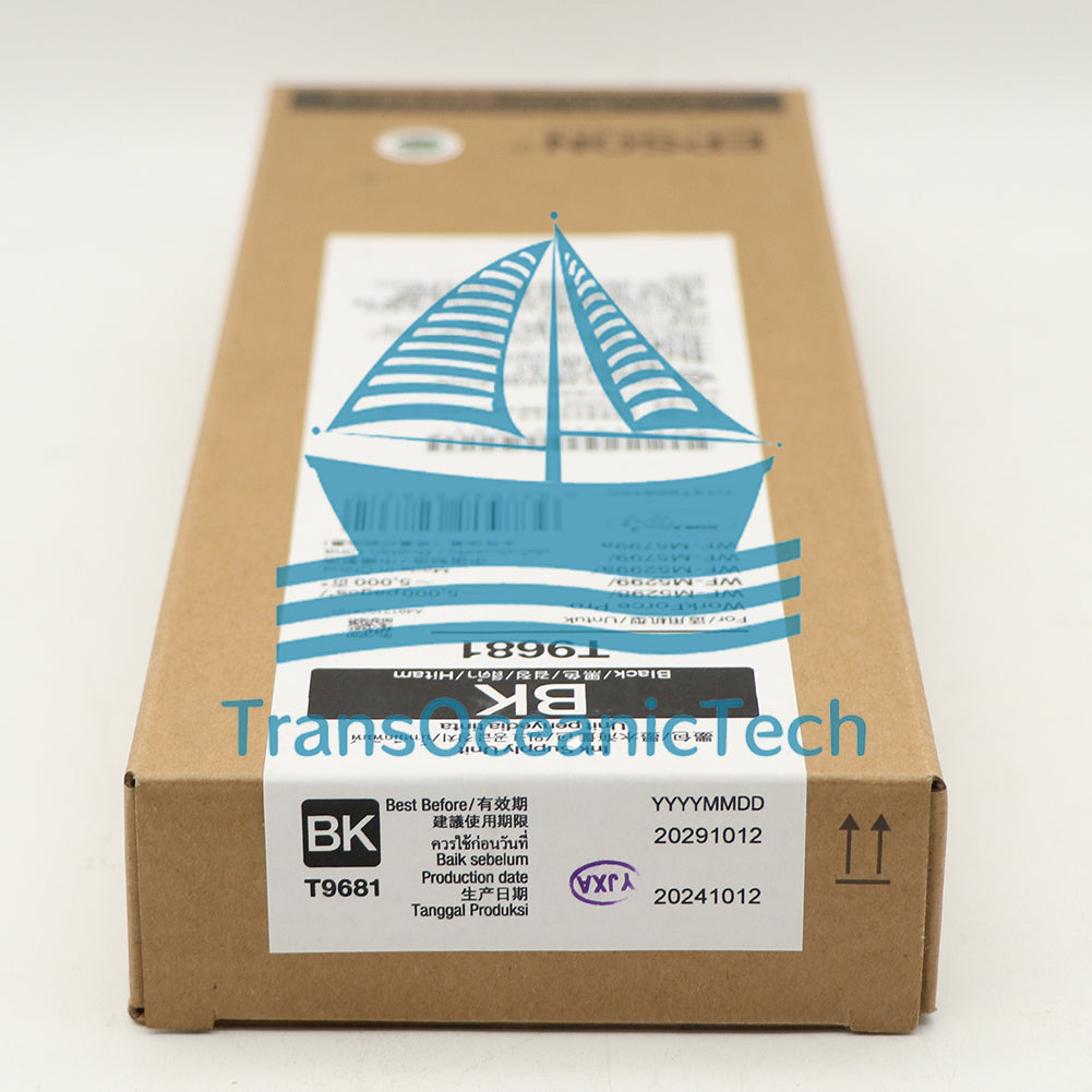 1PCS T9681 Black Ink Cartridge For Epson WF-M5799a M5799 WF-M5299a M5299
