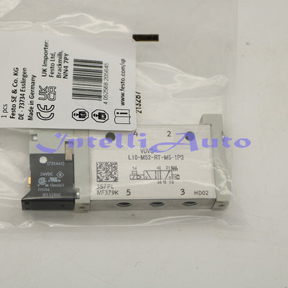 1PC FESTO VUVG-L10-M52-RT-M5-1P3 566457 Solenoid Valve