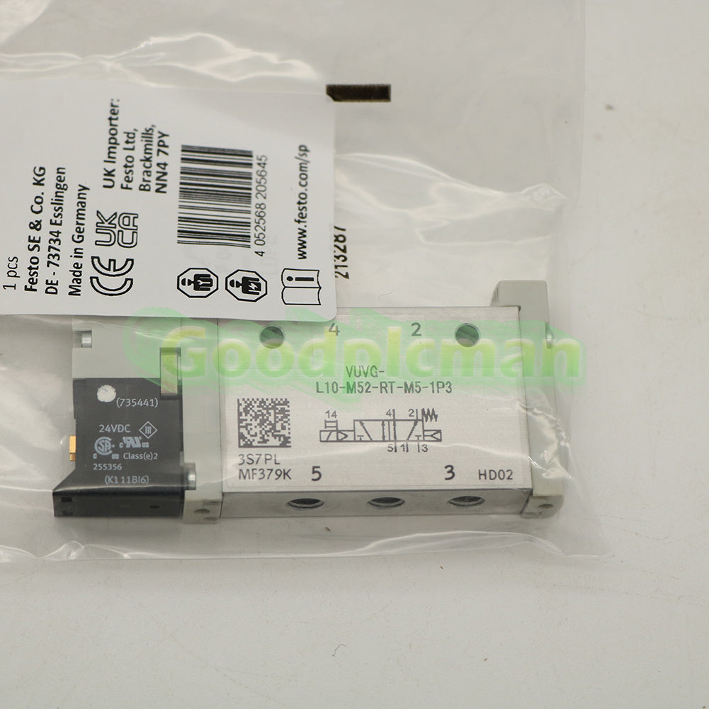 1PC FESTO VUVG-L10-M52-RT-M5-1P3 566457 Solenoid Valve