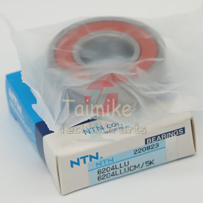 NTN 6204LU Deep Groove Ball Bearing 20x47x14mm #