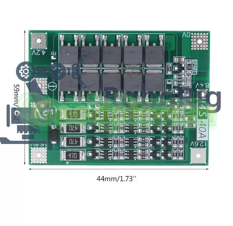 4S 16.8V 40A BMS 18650 Li-ion Battery Drill Motor Charger Protection Board [5]